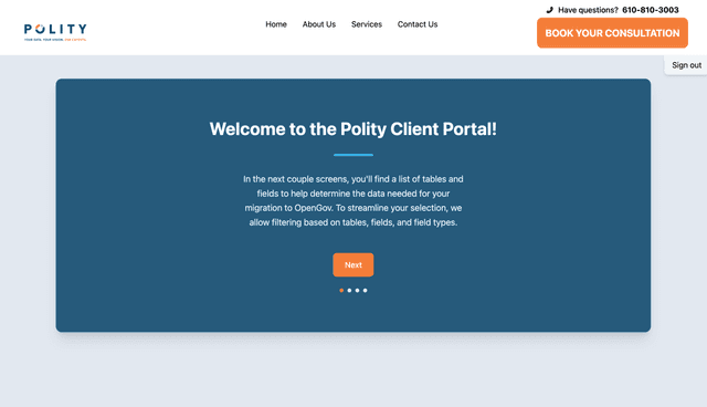 POLITY Data Request Form